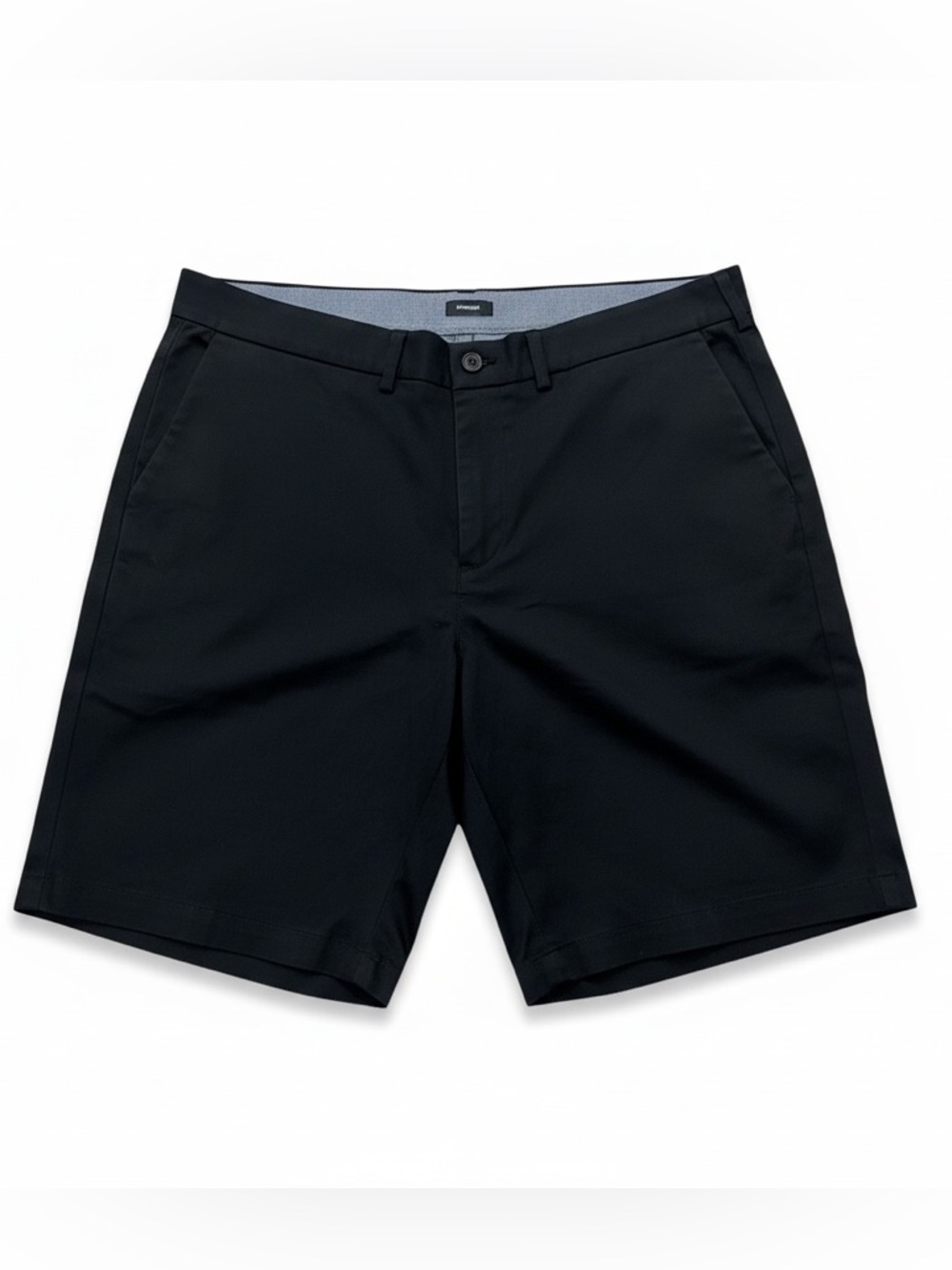 Express Men’s Slim Fit Black Shorts Size 36  Flat Front Classic